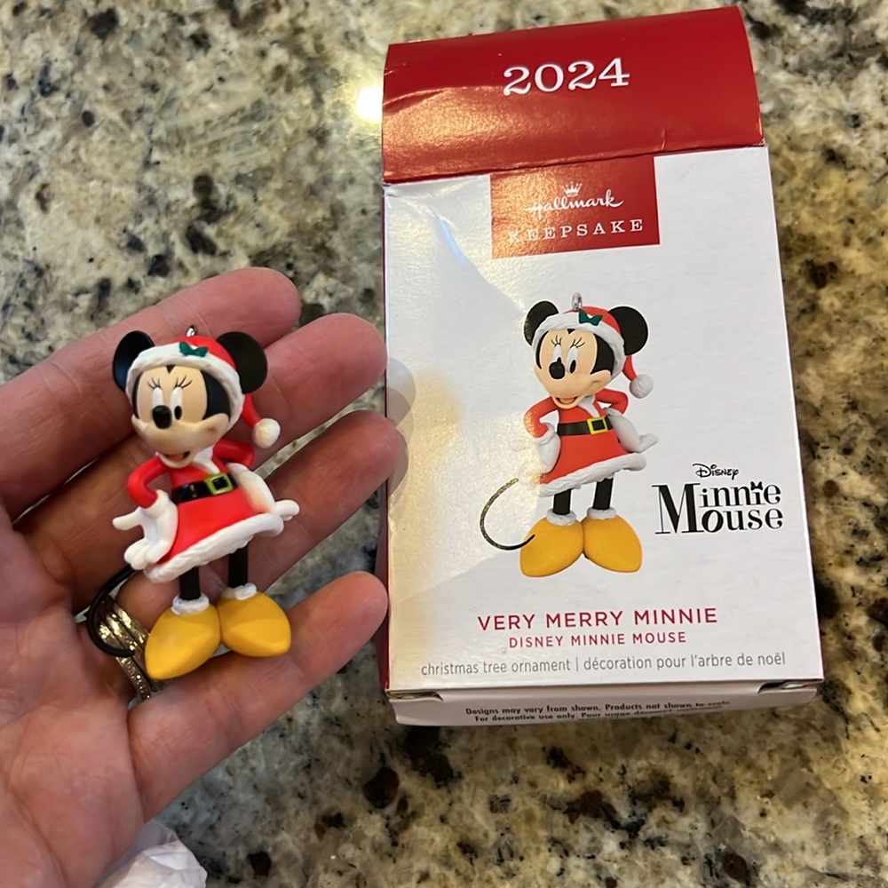 Hallmark Keepsake Ornament 2024 Very Merry Minnie
